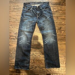 American Eagle jeans Low Rise Boot 30/32 plastic tag till attached new
